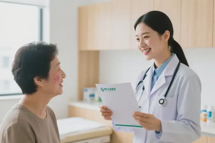 廣西南寧玫瑰痤瘡調理哪家醫(yī)院高性價比(圖2)