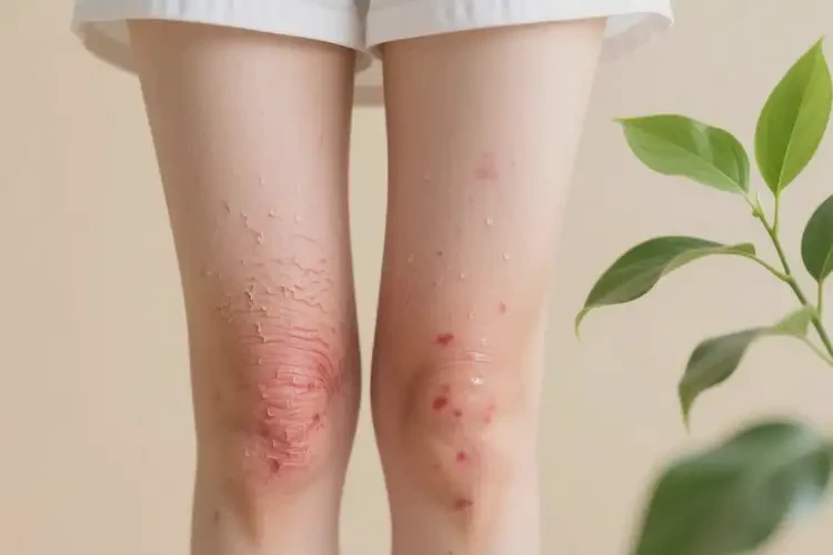 女人大腿上容易起濕疹可不可以自愈(圖4)