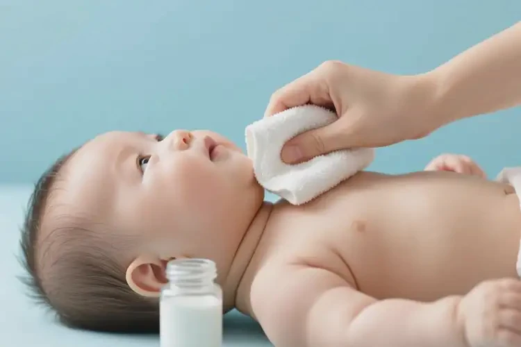 嬰兒脖子容易起濕疹治療方法(圖3)