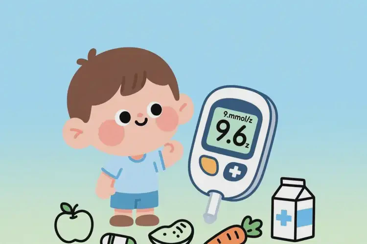 小孩中午血糖9點6是糖尿病嗎(圖4)