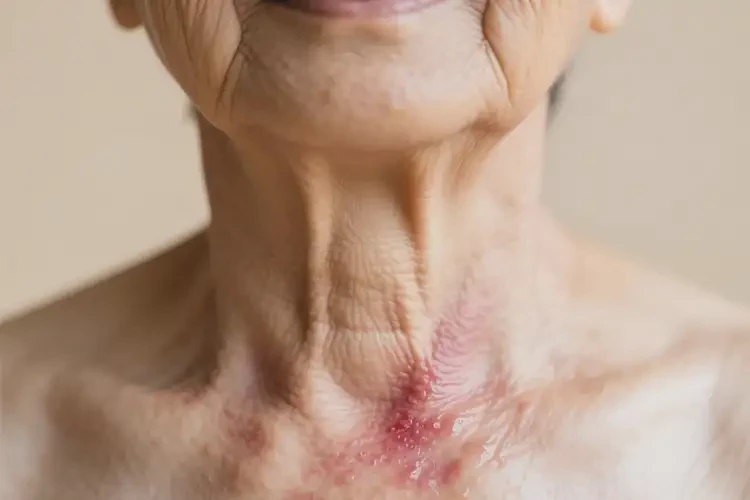 老年人脖子上容易長(zhǎng)濕疹可不可以自愈(圖4)