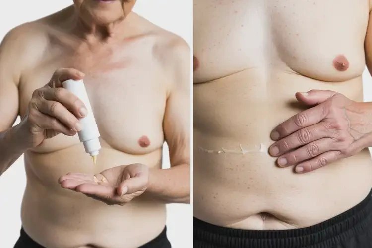 老年人肚子上出濕疹能夠治愈嗎(圖2)