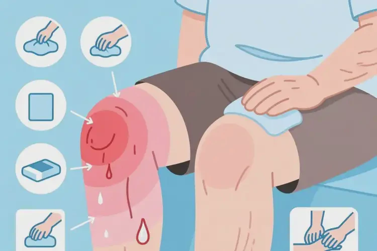 老人大腿上出濕疹能夠治愈嗎(圖1)