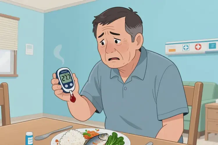 中年人晚餐血糖27(圖1)