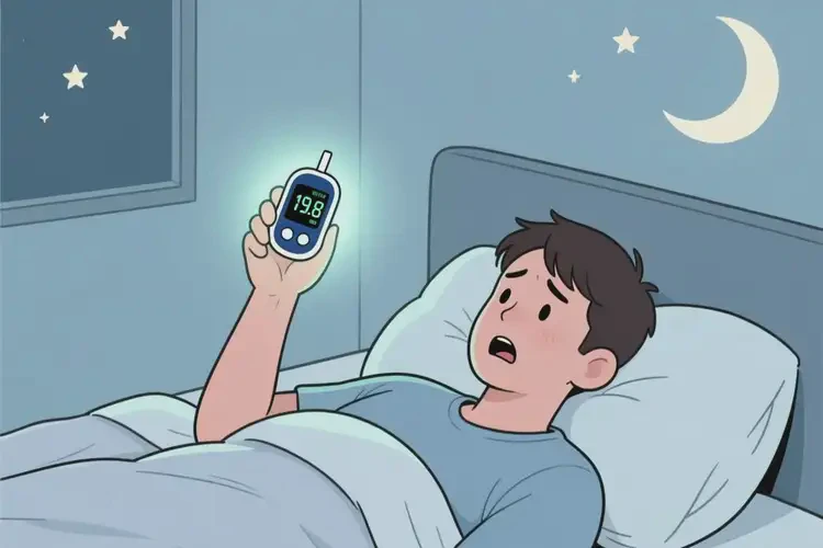 男人睡前血糖19(圖1)