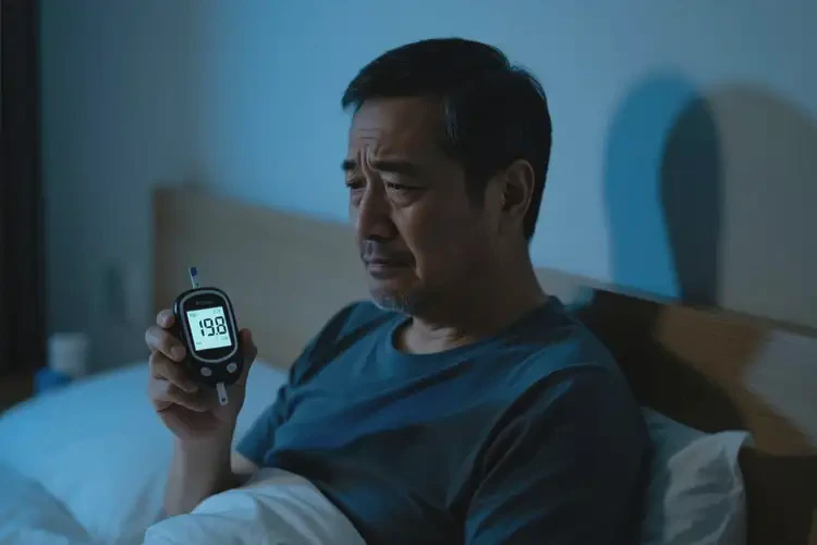 男人睡前血糖19(圖1)