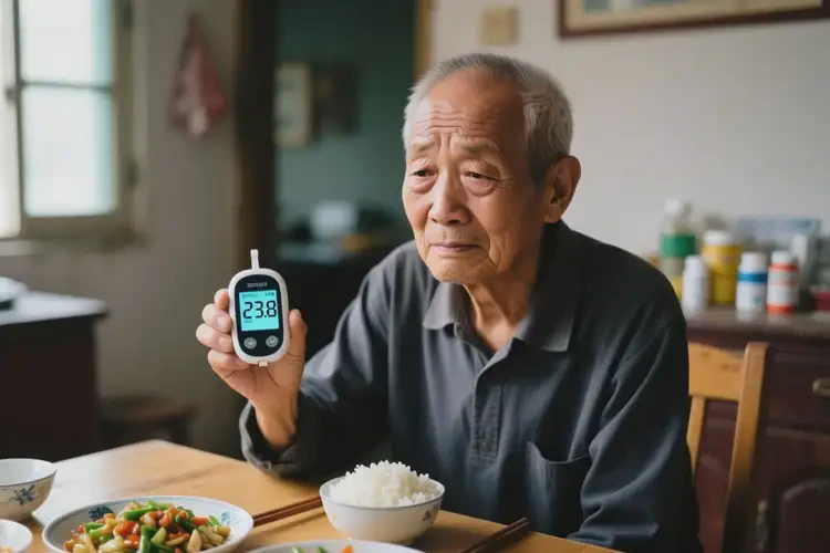 60歲晚餐血糖23(圖1)