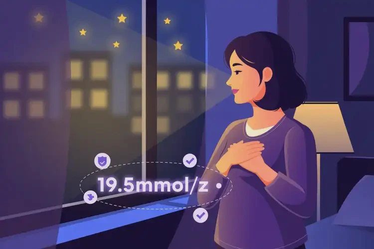 更年期女性睡前血糖19點(diǎn)5是怎么回事(圖1)