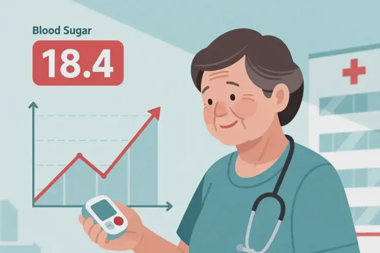 中年人晚上血糖18(圖1)