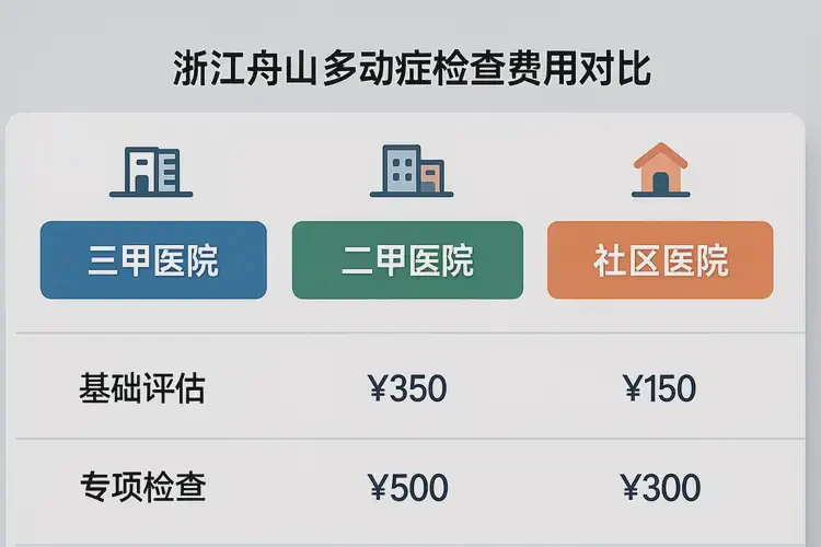 浙江舟山去醫(yī)院檢查多動癥一般多少錢(圖3)