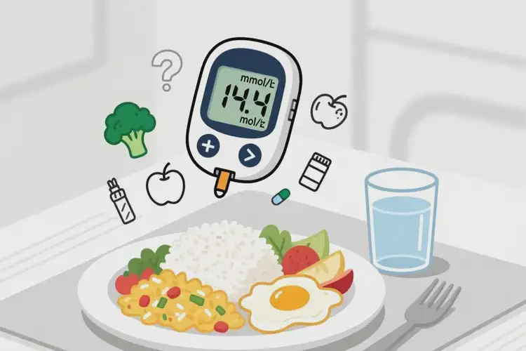 青少年晚餐血糖14點(diǎn)4是怎么回事(圖1)