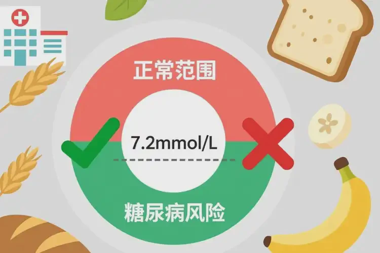中年人晚餐血糖7點2是糖尿病嗎(圖2)