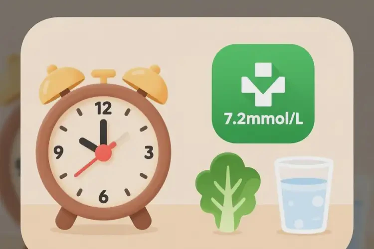 中年人晚餐血糖7點2是糖尿病嗎(圖3)