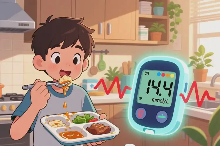 青少年晚餐血糖14點(diǎn)4是怎么回事(圖2)