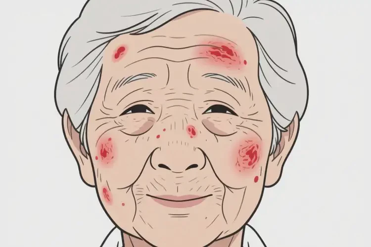 老年人面部經(jīng)常起濕疹可不可以自愈(圖4)