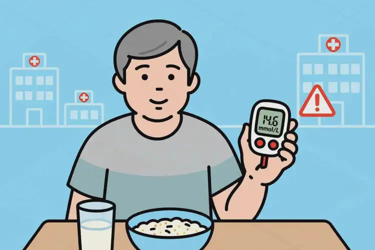 中年人早餐血糖14點6是糖尿病嗎(圖4)