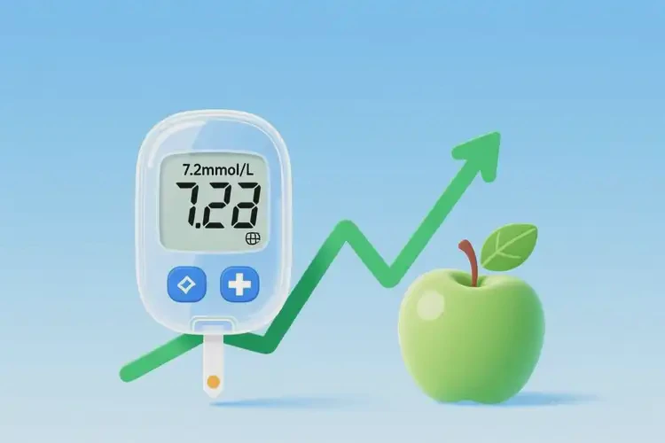 中年人晚餐血糖7點2是糖尿病嗎(圖4)