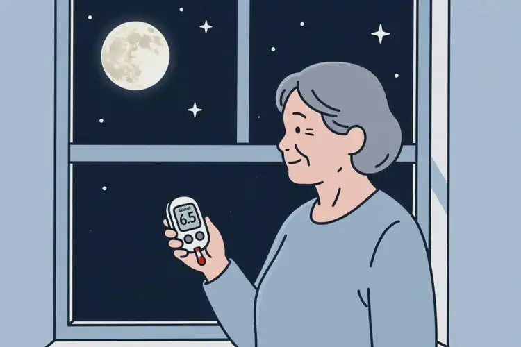 中年人晚上血糖6點5是糖尿病嗎(圖1)