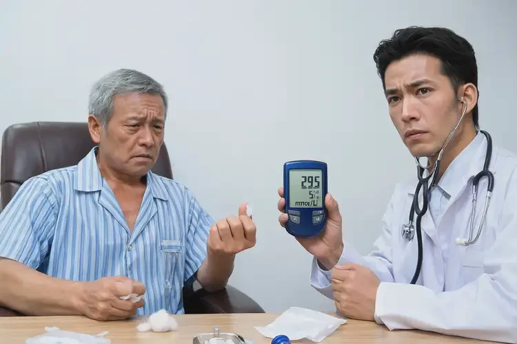 中年人晚上血糖29(圖1)