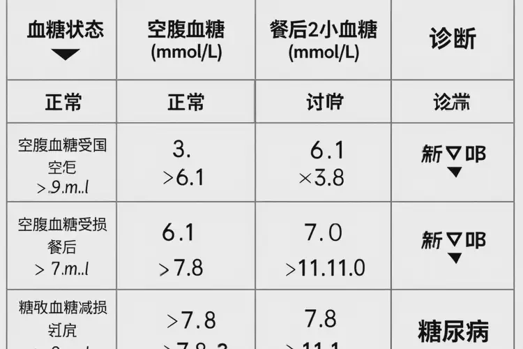 成年人晚上血糖8(圖1)