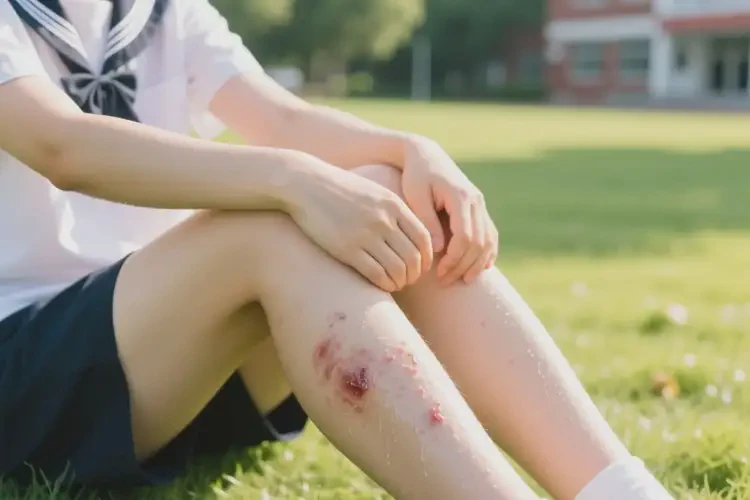 大學(xué)生大腿出現(xiàn)濕疹能徹底自愈嗎(圖4)