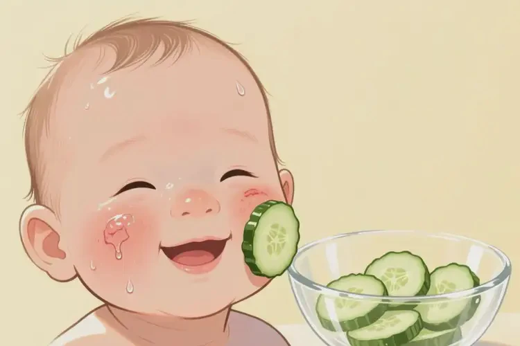 寶寶面部經(jīng)常起濕疹不管它會自己自愈嗎(圖1)