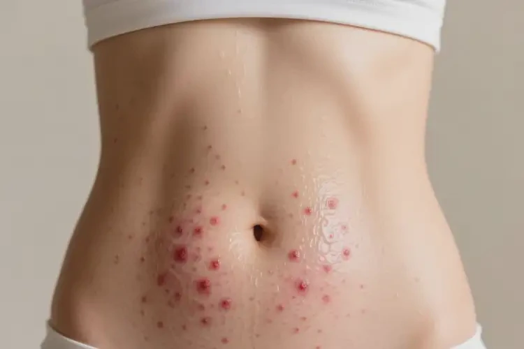 女性肚子經常長濕疹康復的全過程(圖4)