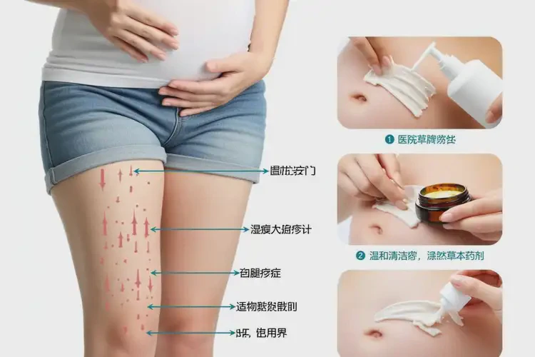 產(chǎn)婦大腿上長濕疹能夠徹底治愈嗎(圖2)