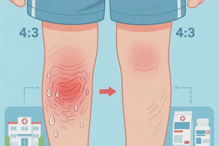 兒童小腿經(jīng)常起濕疹可以自愈嗎(圖2)