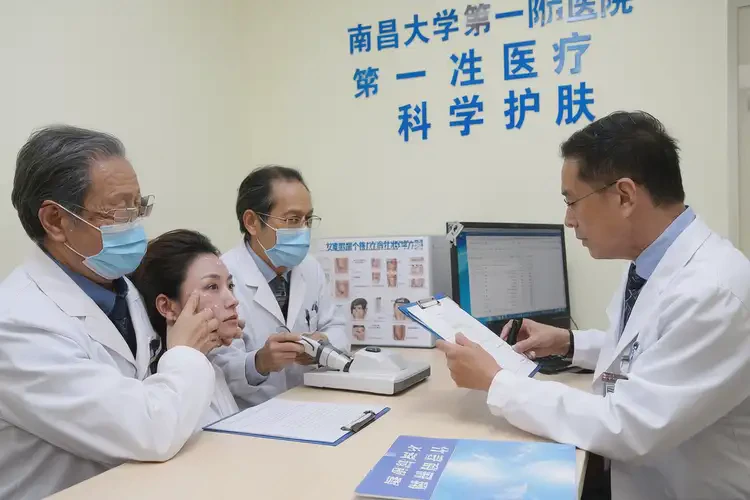 江西南昌玫瑰痤疮调理哪家医院风评好(图4)