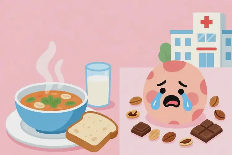 青少年全身偶爾起濕疹后不可以吃哪些食物(圖1)