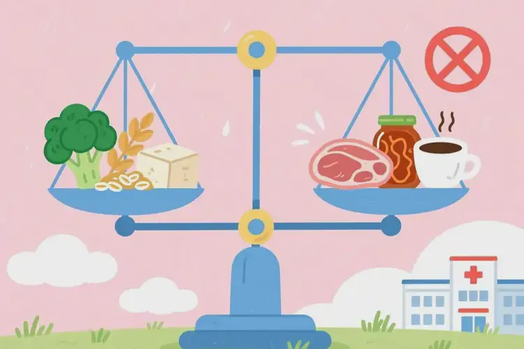 女人大腿經(jīng)常起濕疹后不能吃哪些食物(圖1)