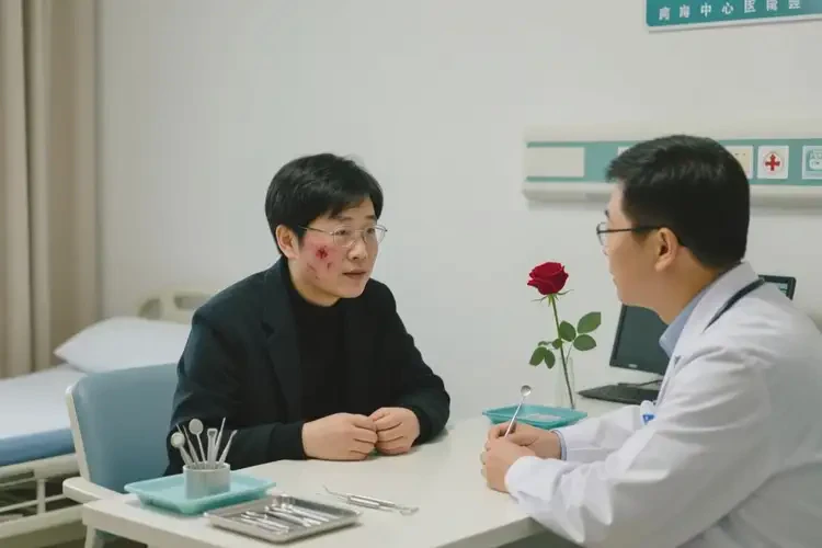 遼寧葫蘆島玫瑰痤瘡調(diào)理哪個(gè)醫(yī)院專業(yè)(圖3)