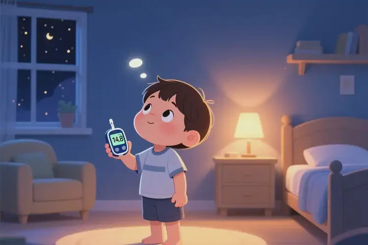 小孩晚上血糖14點8是糖尿病嗎(圖1)