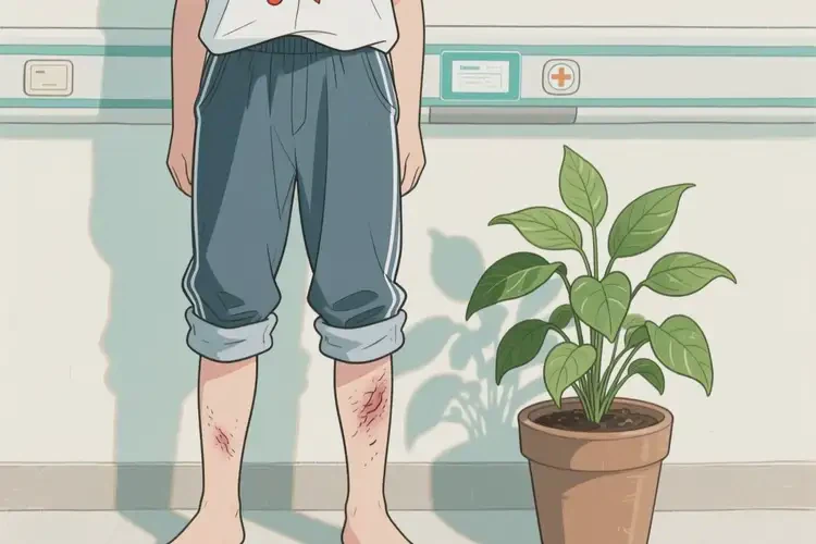 中學(xué)生小腿容易起濕疹能徹底自愈嗎(圖1)