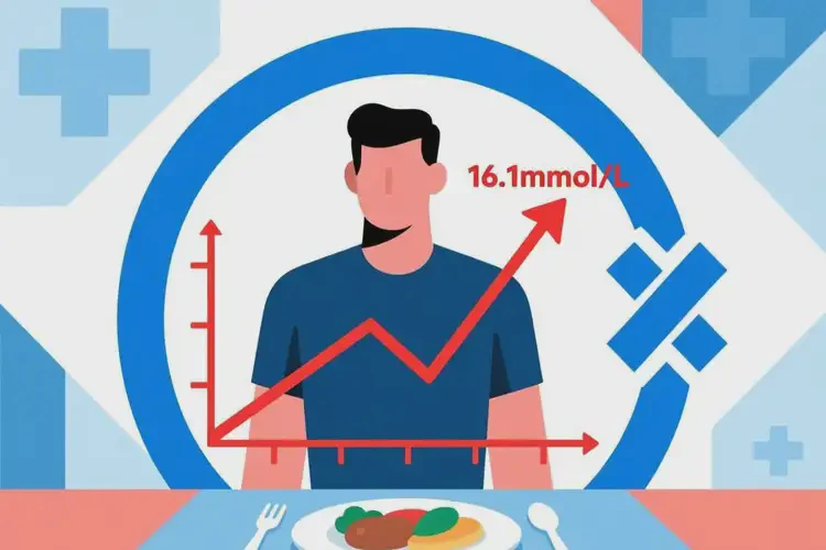 男性晚餐血糖16點1是糖尿病嗎(圖1)