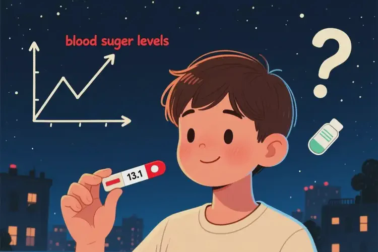 年輕人晚上血糖13(圖1)