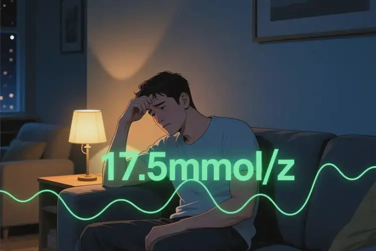 男性晚上血糖17點(diǎn)5是糖尿病嗎(圖1)