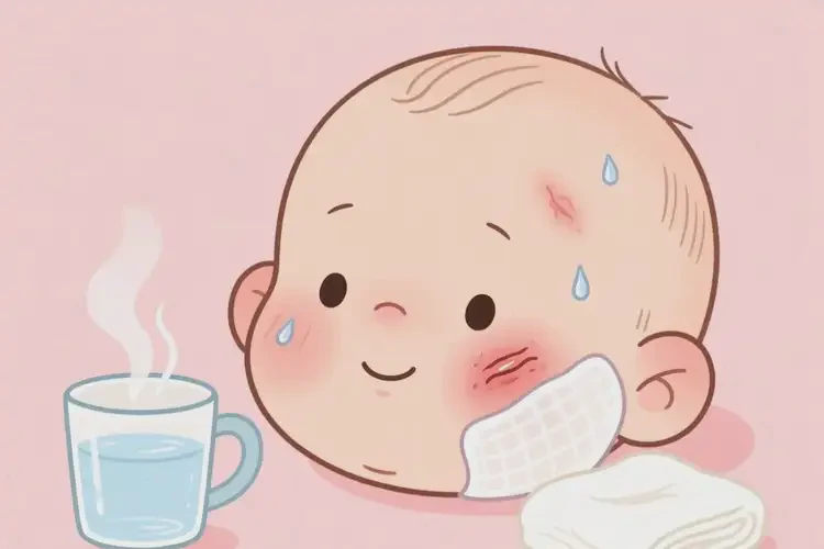 寶寶面部經(jīng)常起濕疹不管它會自己自愈嗎(圖3)