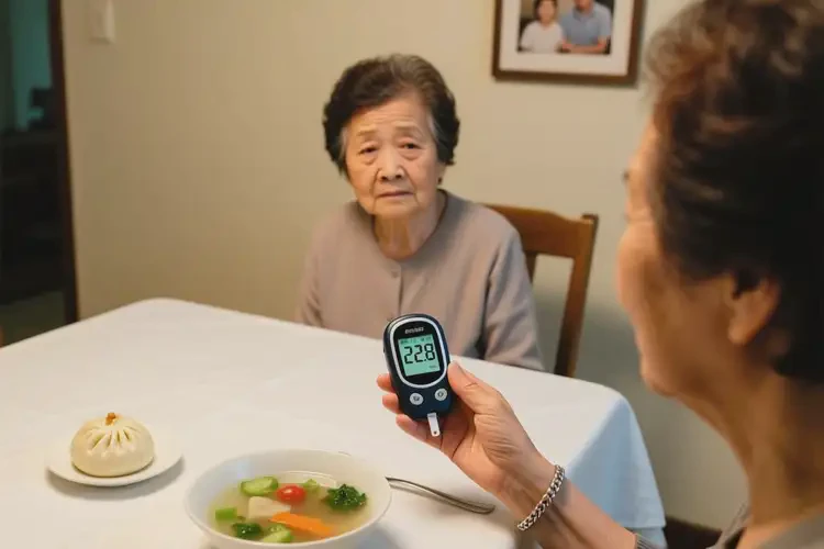 老年人晚餐血糖22(图1)