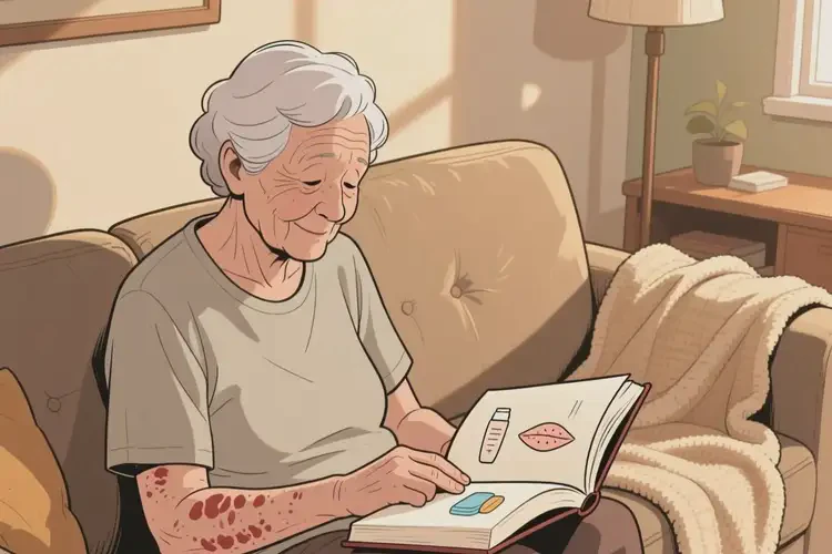 老年人身上長濕疹不管它會自己自愈嗎(圖2)