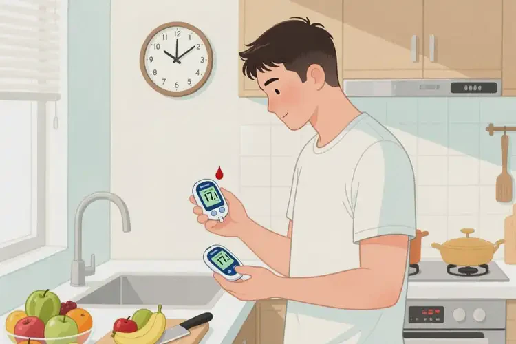 男性中午血糖17(图1)