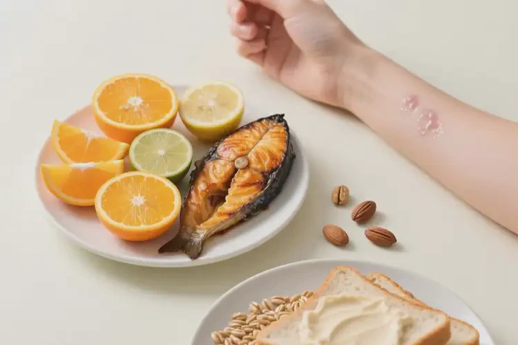 手臂起濕疹推薦食用什么(圖3)