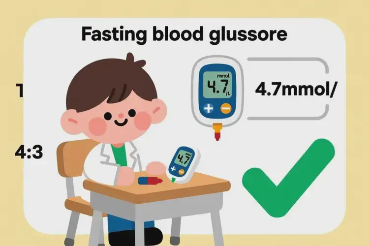 兒童早上血糖4點7是糖尿病嗎(圖3)