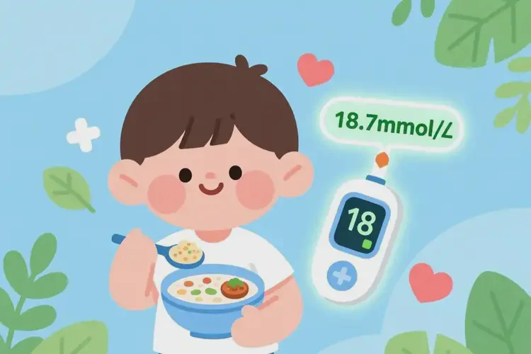 小孩早餐血糖18点7是糖尿病吗(图3)