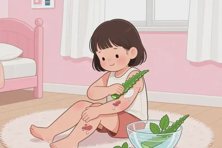 小兒四肢出現(xiàn)濕疹可不可以自愈(圖2)