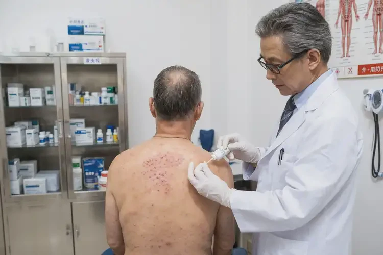 男人屁股上出濕疹可以徹底自愈嗎(圖3)