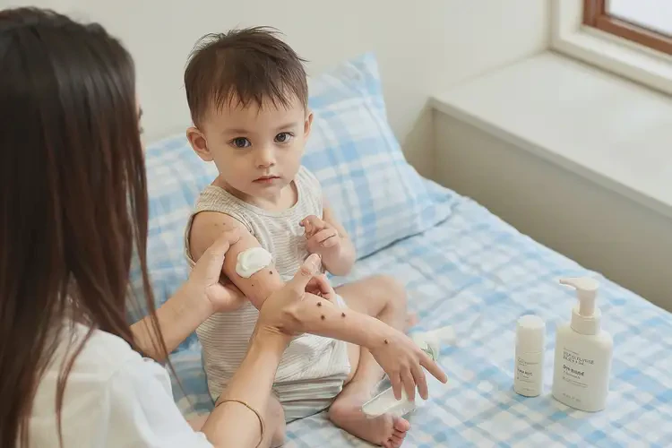 幼儿四肢有湿疹不管它会自己好吗(图2)