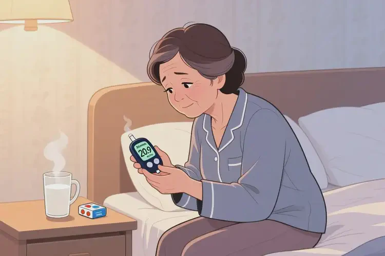 更年期女性睡前血糖20點(diǎn)9是怎么回事(圖2)