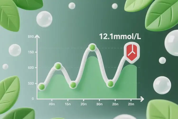 中年人晚餐血糖12點1是糖尿病嗎(圖3)